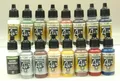 Produktbild: Vallejo 71191 Model Air Farbset, Eisenbahn-Farben, 16x17 ml