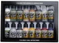 Produktbild: Vallejo Modell Air Set Bahn Farben Europa (x16) MPN 71191