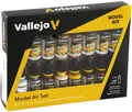 Produktbild: Vallejo 71191 (159,69€/l) Railway Colors Europe 16 x 18 ml Model Air Set Neu+OVP