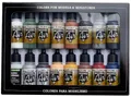 Produktbild: Vallejo 71.191 - Farb-Set, Eisenbahnfarben, 16 x 17 ml  - Neu