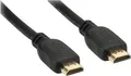 Produktbild: Kindermann - Highspeed - HDMI-Kabel mit Ethernet - HDMI männlich zu HDMI männlich - 5 m - Schwarz - geformt, 4K Unterstützung
