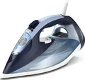 Produktbild: Philips Bügeleisen 7000 Series mit Keramikbügelsohle, 50 g/min kostanter Dampf, 2800 W, Blau (DST7020/20)