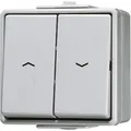 Produktbild: Jung 639VW Jalousie-Wippschalter 10 AX 250 V, WG 600