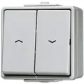 Produktbild: Jung 639VW Jalousietaster, 1-polig (1 Antrieb), IP 44, WG 600
