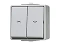 Produktbild: Jung Jalousie-Wippschalter ws 10AX 250V Tas.1-pol. 639 VW (639VW)