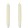 Produktbild: Uyuni LED Tafelkerze 15cm Ivory 2 Stück