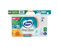Produktbild: ZEWA Toilettenpapier Premium (6-St), 5-lagig, mit Strohanteil & Prägung, 110 Blatt/Rolle