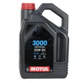 Produktbild: 4 Liter MOTUL 3000 4T 20W-50 MOTORRAD MOTORÖL MINERALISCH 4 Takt HD ÖL JASO MA2