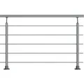 Produktbild: Dolle Geländer-Komplettset 150 cm Bodenmontage Aluminium
