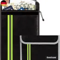 Produktbild: Verbessert 2 Stück Feuerfeste und Wasserdichte Tasche(38x28.5cm, 20x13.5cm) 