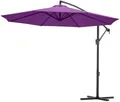 Produktbild: Sekey Sonnenschirm Ø300cm Groß Garten Terrasse Ampelschirm mit Eisen Mast, 200g PU-Beschichtung, 500h Farbechtheit, Schweres Gestänge für Café Balkon