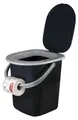 Produktbild: Branq Toiletteneimer Portable mit Deckel - 22L - Anthrazit