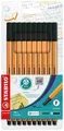 Produktbild: STABILO Fineliner point 88, 10er Pack schwarz | GB/8810-46 | 2019 | STABILO