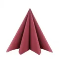 Produktbild: Sovie HORECA XL Serviette in Bordeaux aus Linclass® Airlaid, 1/4 Falz, 48 x 48 cm, 50 Stück