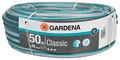 Produktbild: Gardena Classic Schlauch 19 mm (3/4 Zoll), 50 m: Universeller Gartenschlauch aus robustem Kreuzgewebe, 22 bar Berstdruck, UV-beständig, ohne Systemteile, 12 Jahre Garantie (18025-22)