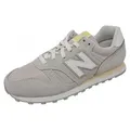 Produktbild: New Balance 373 sportlicher Schnürer Grau in Gr. 37 - Grau/Beige - 37