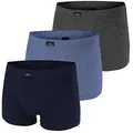 Produktbild: Götzburg Herren Boxershorts (DE/NL/SE/PL, Alphanumerisch, M, Regular, Regular, 3 x Mehrfarbig)