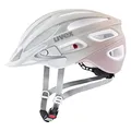 Produktbild: uvex True cc - Leichter Fahrradhelm für Damen und Herren - individuelle Größenanpassung - erweiterbar mit LED-Licht - Sand-dust Rose matt - 52-55 cm
