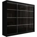 Produktbild: Altdecor Kleiderschrank, Schwarz, Weiß, Holzwerkstoff, 250x215x61 cm, Schlafzimmer, Kleiderschränke