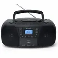 Produktbild: DAB+ Radio Bluetooth Kassettendeck USB Boombox – Muse M-182 DB GEPRÜFT