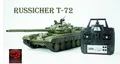 Produktbild: RC Panzer Russicher T-72 Heng Long 1:16 Rauch&Sound Stahlgetriebe -2,4Ghz V6.0