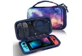 Produktbild: Fintie Tasche für Nintendo Switch/Switch OLED Modell-Aufbewahrungstasche Case Gaming-Controller (Hülle mit 10 Spielkartenhaltern und Haltegurt, für Nintendo Switch Konsole und Zubehör)