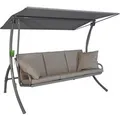 Produktbild: Angerer Hollywoodschaukel Elegance Sun Taupe mit Liegefunktion