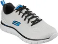 Produktbild: Skechers Track - Ripkent - Weiß / Schwarz Polyester Größe: 41 Normal