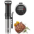 Produktbild: Fityou Sous Vide Stick, Waterproof Sous Vide Cooker, 1100 W Precise Temperature Setting and Digital Timer, Ultra Quiet, Stainless Steel, LCD Touch Display (25 °C to 95 °C)