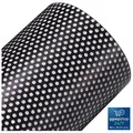 Produktbild: Sichtschutzfolie Perforiert Schwarz Selbstklebend 30 x 120 cm für Auto Büro