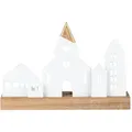 Produktbild: räder Lichthaus Kerzenständer Teelicht Städtchen weiß