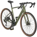 Produktbild: Prophete Graveler 1.0 Gravel E-Bike Diamant 28 Zoll - 360 Wh - Integrierter Akku - Heckmotor AEG - 10-Gang Kettenschaltung - HDY. Scheibenbremse - Grün