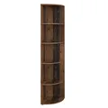 Produktbild: Vicco Eckregal Ecki, Antikholz, 40 x 180 cm, zur Wandmontage mit DREI offenen Ablageflächen