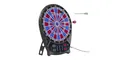 Produktbild: Crivit Elektronische LED-Dartscheibe Dartboard Dartspiel rot/blau, Neu, VPS