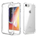 Produktbild: AVANA Bumper für iPhone SE 2022 / SE 2020/8 / 7 Hülle Schutzhülle Durchsichtig Case TPU Cover Kratzfest Klar Kantenschutz - Transparent