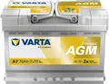 Produktbild: VARTA Silver Dynamic AGM Batterie A7 (E39) – Start-Stop und xEV Autobatterie 12V 70Ah 760A – Starterbatterie für Autos mit hohem Energiebedarf