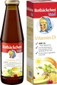 Produktbild: MULTIFRUCHT-SAFT MIT VITAMIN D3 450 ml – ROTBACKCHEN
