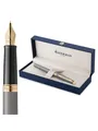 Produktbild: Waterman Hémisphère Fountain Pen | Stone Grey (The Understated Edit Collection) | Fine Nib with Blue Ink | Gift Box