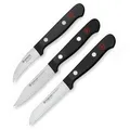 Produktbild: Wüsthof Gemüsemesser Gourmet 1125060310, Set, 6/8 cm Edelstahlklinge, Kunststoffgriff, 3 Stück