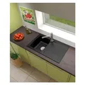 Produktbild: Respekta Lavello Boston Mineralite (Einbauspüle, 50 cm, 86 cm) (47149032)