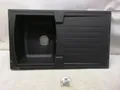 Produktbild: respekta Mineralite Einbauspüle Boston 86 X 50 Cm schwarz defekt