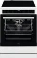 Produktbild: AEG CCB6441ABW EEK A Standherd mit Glaskeramikkochfeld, 60 cm breit, 73 L, Geschirrwagen, Dörren-Funktion, Feuchte Umluft, weiß (940002957)