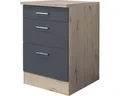 Produktbild: Flex Well Auszugunterschrank Tiago BxTxH 60 x 60 x 85 cm basaltgrau matt zerlegt