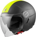 Produktbild: Bogotto Motorradhelm V595-1 Next Jethelm, integriertes Sonnenvisier
