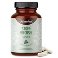 Produktbild: Stoffwechsel Kapseln (120 Kapseln) | Funktion aus Cholin, Zink und Chrom | plus Garcinia Cambogia, Guarana-, Grüntee- & Ingwer-Extrakt | für 60 Tage | vom Achterhof