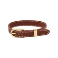 Produktbild: Fossil Damen Armband Edelstahl gold Leder braun JF04368710