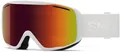 Produktbild: SMITH Skibrille Snowboard brille RALLY Schneebrille 2026 white/red sol-x mirror