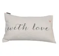 Produktbild: DAVID FUSSENEGGER Kissenbezug Silvretta 'with love' 30 x 50 cm Rohweiß