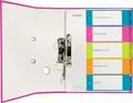 Produktbild: LEITZ Aktenordner Plastikregister Wow 1-5 A4 PP 5 Blatt farbig