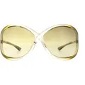 Produktbild: Tom Ford Sonnenbrille 0009 Whitney 74F Transparent Braun Fade Braun Gradient